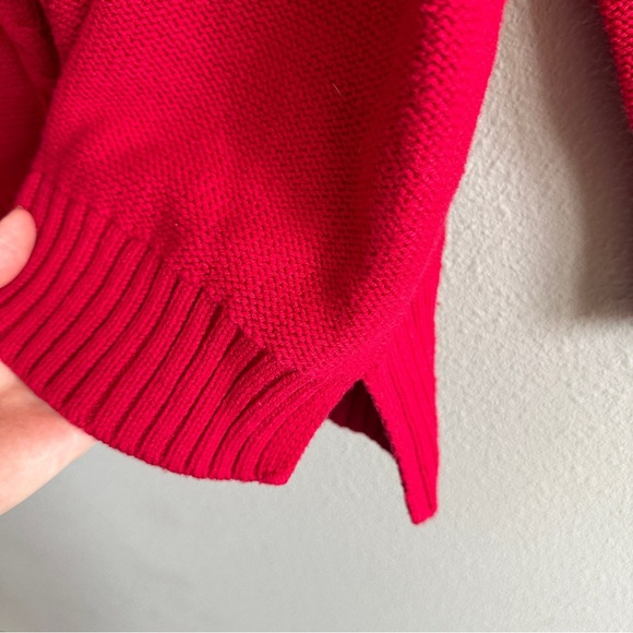 NWT Chaps Red Cable Knit Sweater 2X - Picture 6 of 11